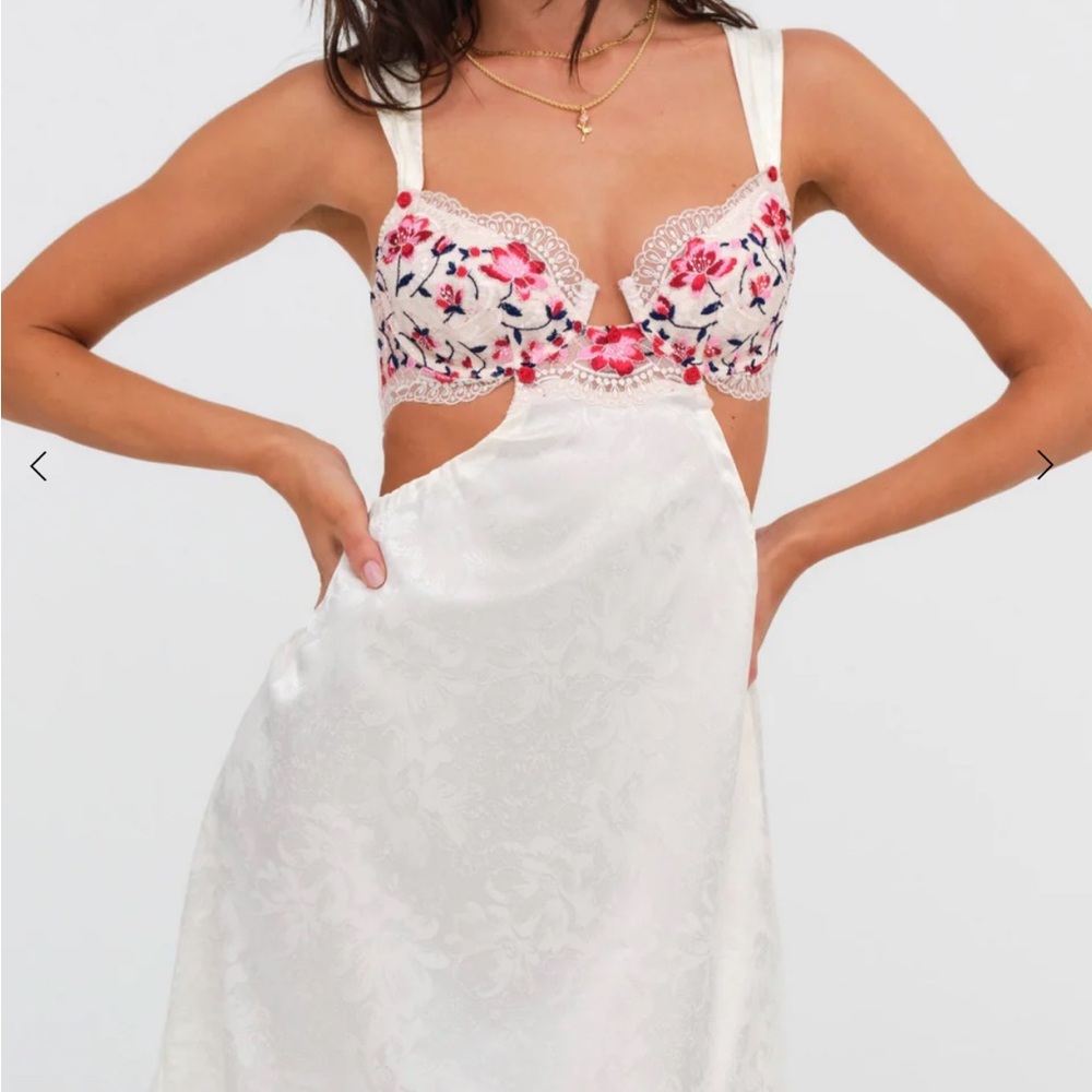 Festival Rose Slip Dress